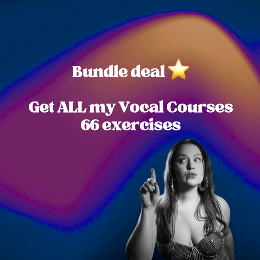 All my Vocal Courses bundle